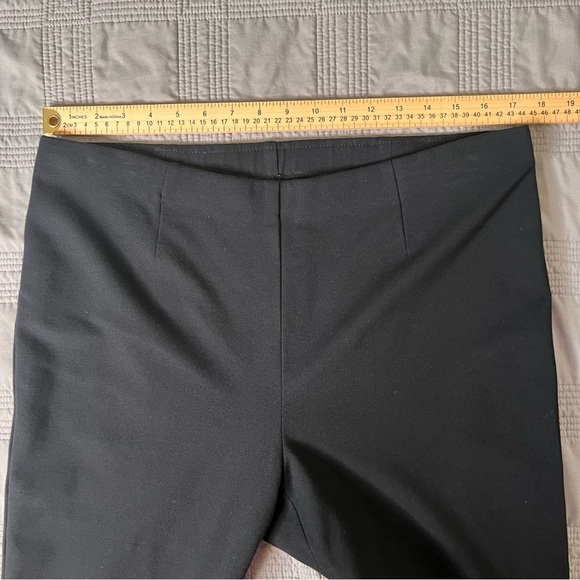 J. Jill Ponte Slim Leg Pants Black Pull On Womens Size Medium Casual Career - Picture 7 of 14